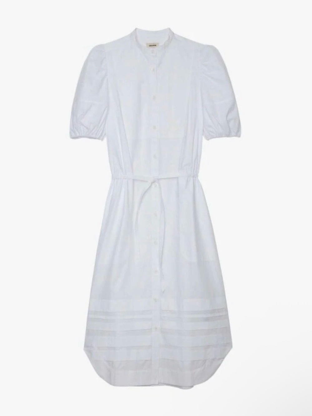 ZADIG & VOLTAIRE NWT Ryana Pop Judo Shirt Dress in Size XS MSRP $498.00